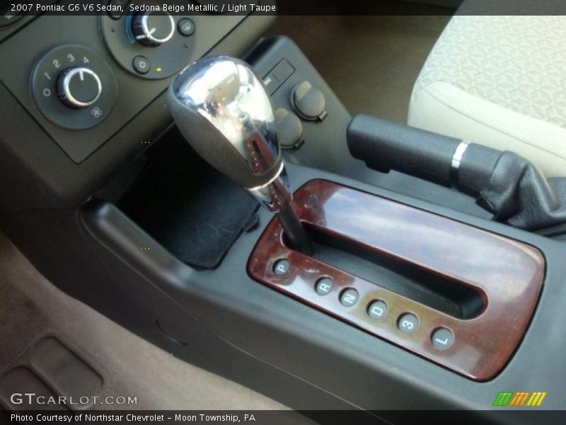 Sedona Beige Metallic / Light Taupe 2007 Pontiac G6 V6 Sedan