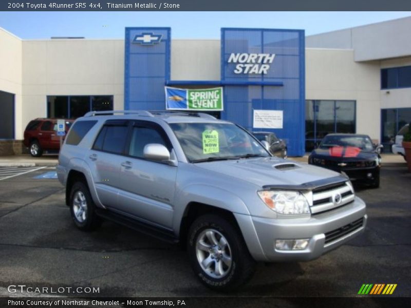 Titanium Metallic / Stone 2004 Toyota 4Runner SR5 4x4