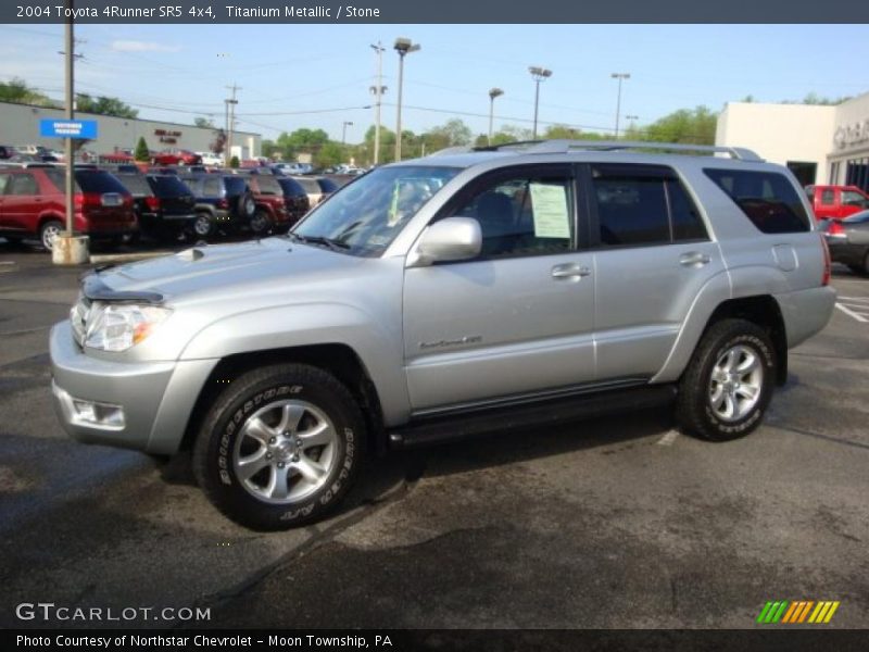 Titanium Metallic / Stone 2004 Toyota 4Runner SR5 4x4