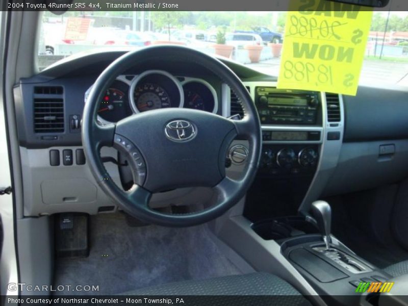 Titanium Metallic / Stone 2004 Toyota 4Runner SR5 4x4