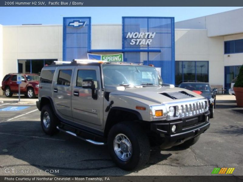 Pacific Blue / Ebony 2006 Hummer H2 SUV