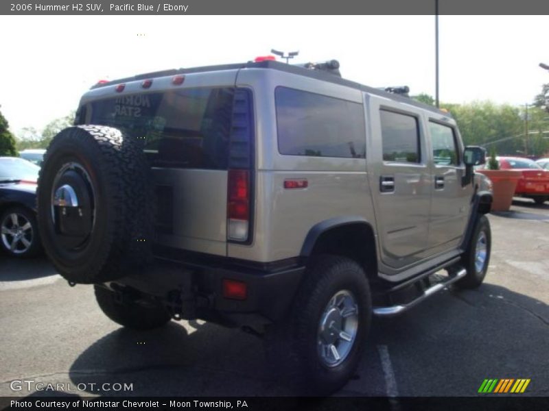 Pacific Blue / Ebony 2006 Hummer H2 SUV