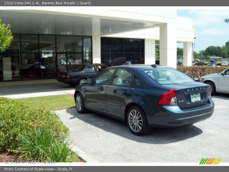 Barents Blue Metallic / Quartz 2010 Volvo S40 2.4i