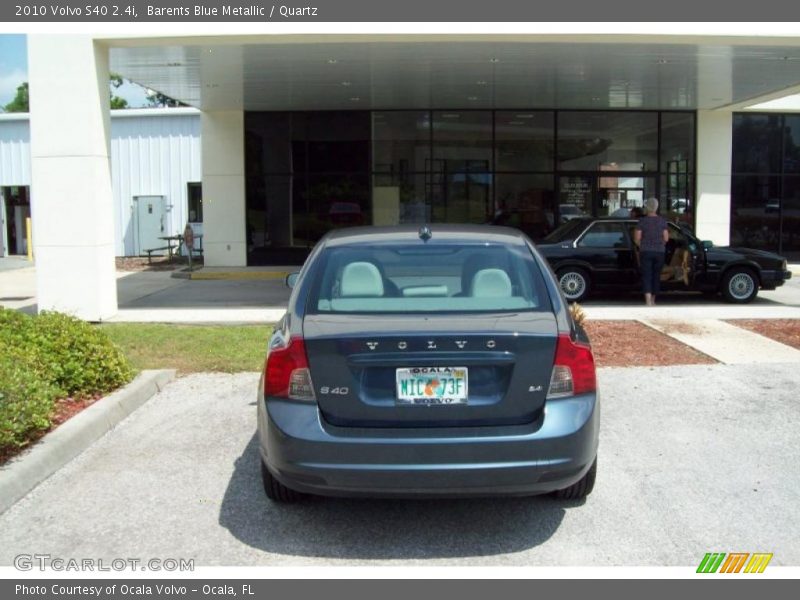 Barents Blue Metallic / Quartz 2010 Volvo S40 2.4i
