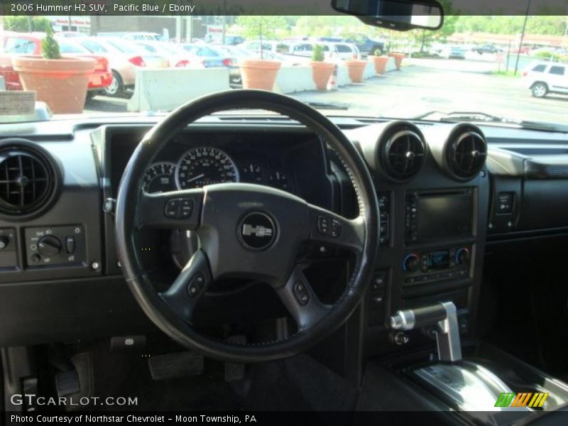 Pacific Blue / Ebony 2006 Hummer H2 SUV