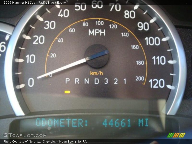 Pacific Blue / Ebony 2006 Hummer H2 SUV