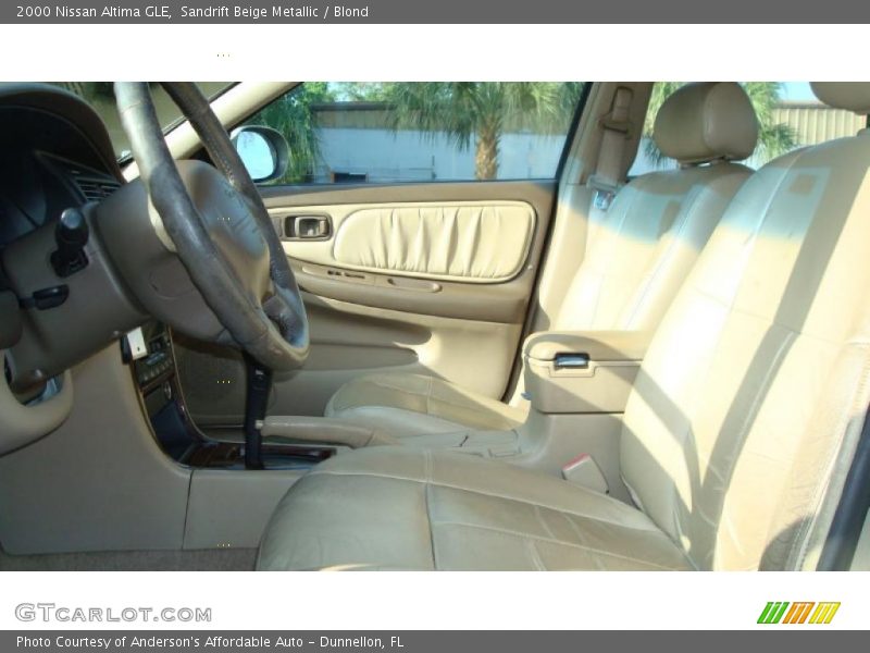 Sandrift Beige Metallic / Blond 2000 Nissan Altima GLE