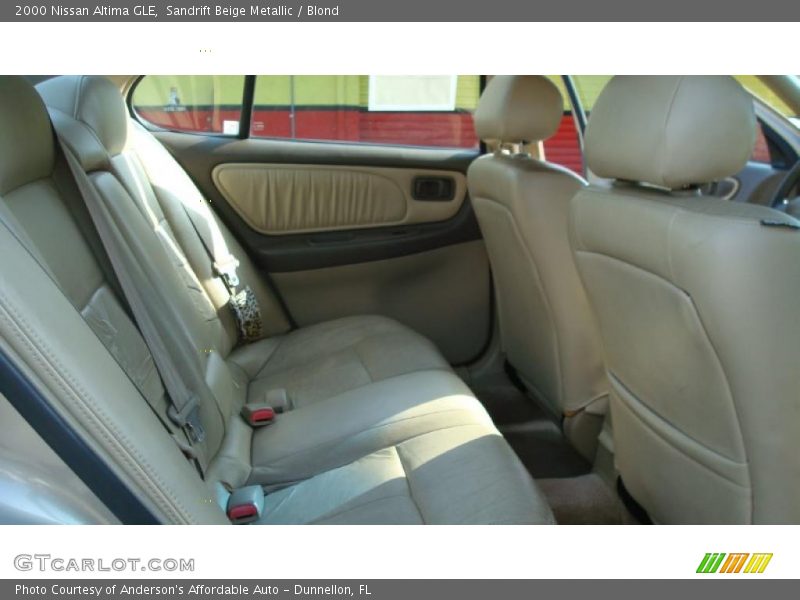 Sandrift Beige Metallic / Blond 2000 Nissan Altima GLE