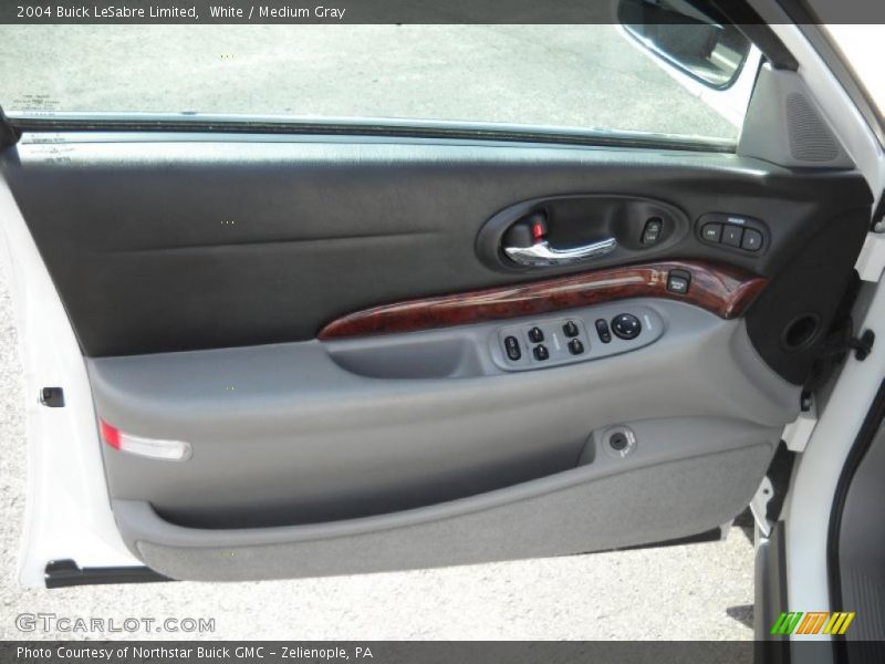 White / Medium Gray 2004 Buick LeSabre Limited
