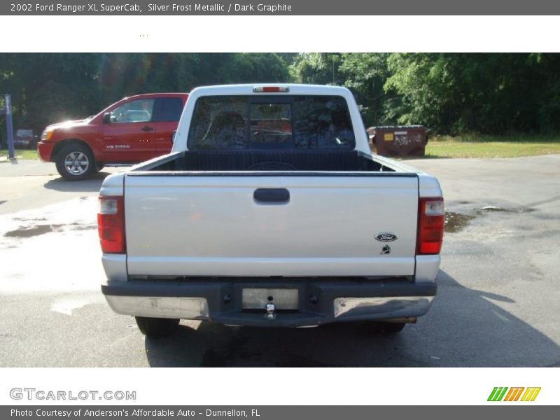 Silver Frost Metallic / Dark Graphite 2002 Ford Ranger XL SuperCab