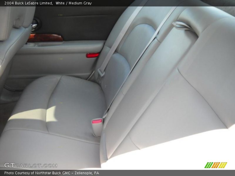 White / Medium Gray 2004 Buick LeSabre Limited