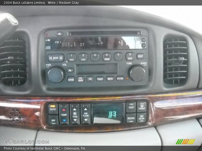 White / Medium Gray 2004 Buick LeSabre Limited