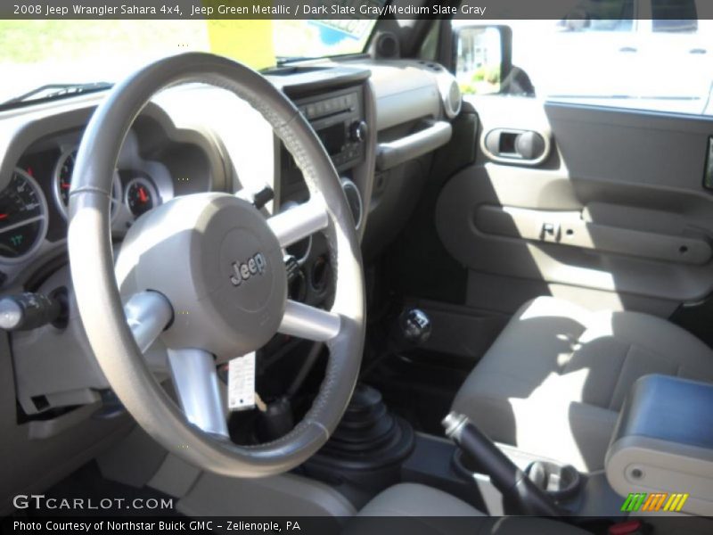 Jeep Green Metallic / Dark Slate Gray/Medium Slate Gray 2008 Jeep Wrangler Sahara 4x4