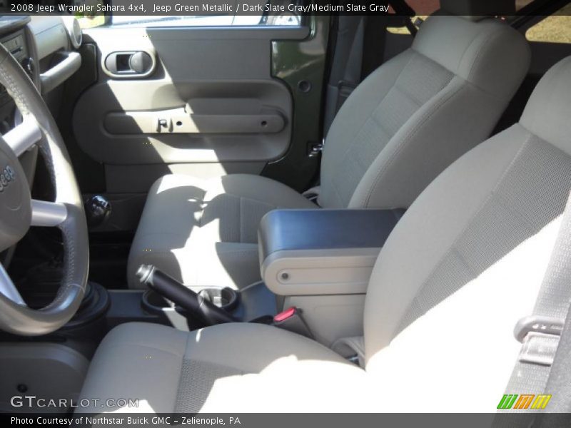 Jeep Green Metallic / Dark Slate Gray/Medium Slate Gray 2008 Jeep Wrangler Sahara 4x4