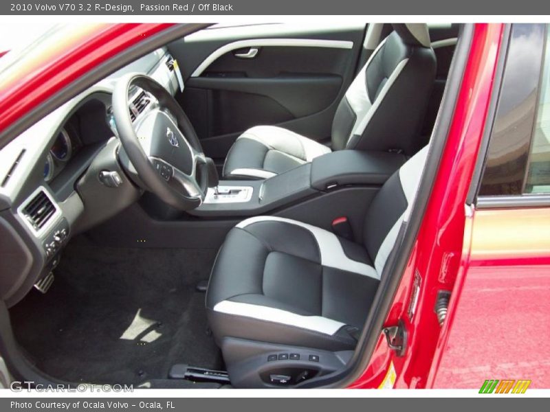 Passion Red / Off Black 2010 Volvo V70 3.2 R-Design