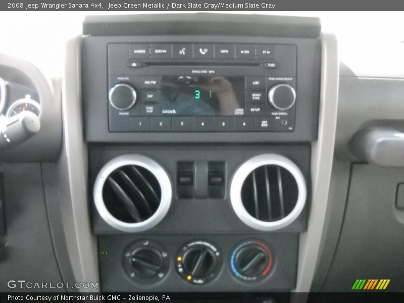 Jeep Green Metallic / Dark Slate Gray/Medium Slate Gray 2008 Jeep Wrangler Sahara 4x4