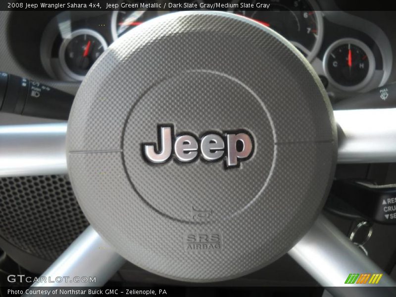 Jeep Green Metallic / Dark Slate Gray/Medium Slate Gray 2008 Jeep Wrangler Sahara 4x4