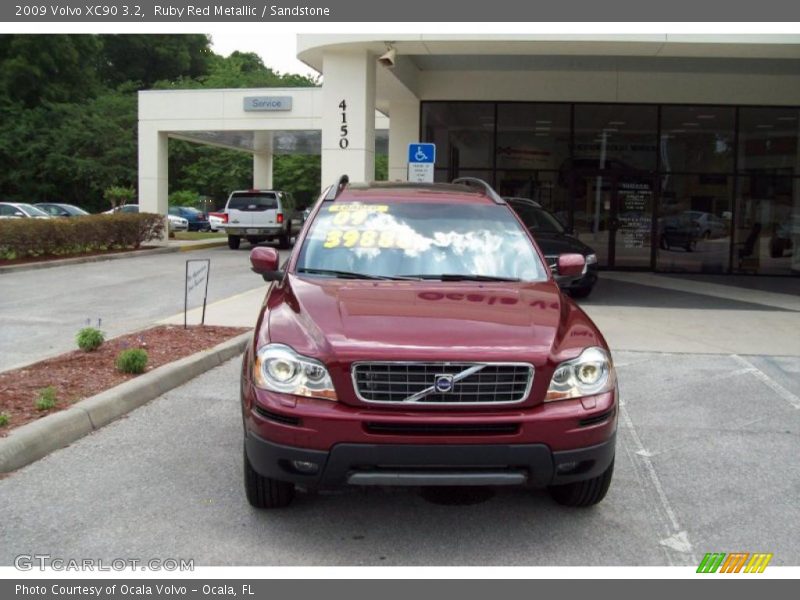 Ruby Red Metallic / Sandstone 2009 Volvo XC90 3.2