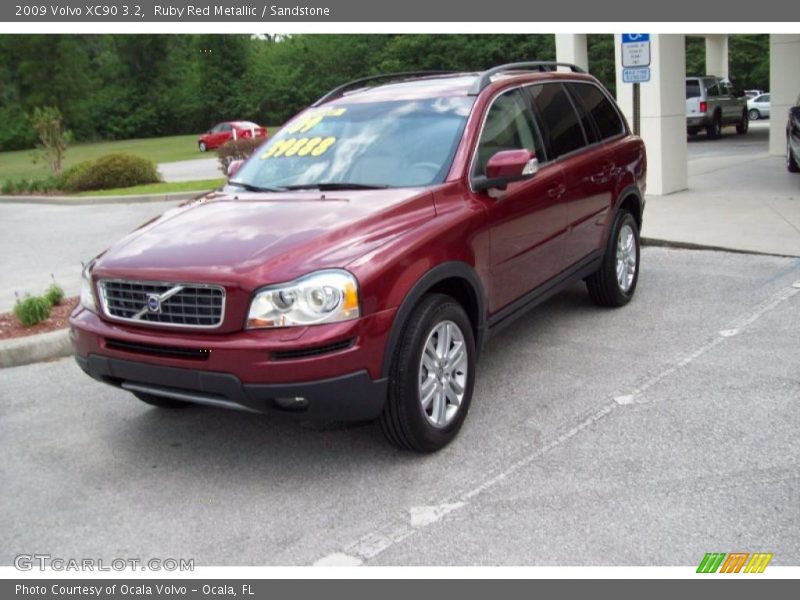 Ruby Red Metallic / Sandstone 2009 Volvo XC90 3.2