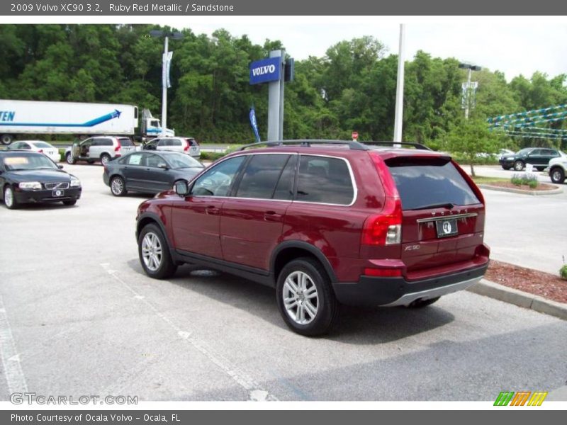 Ruby Red Metallic / Sandstone 2009 Volvo XC90 3.2