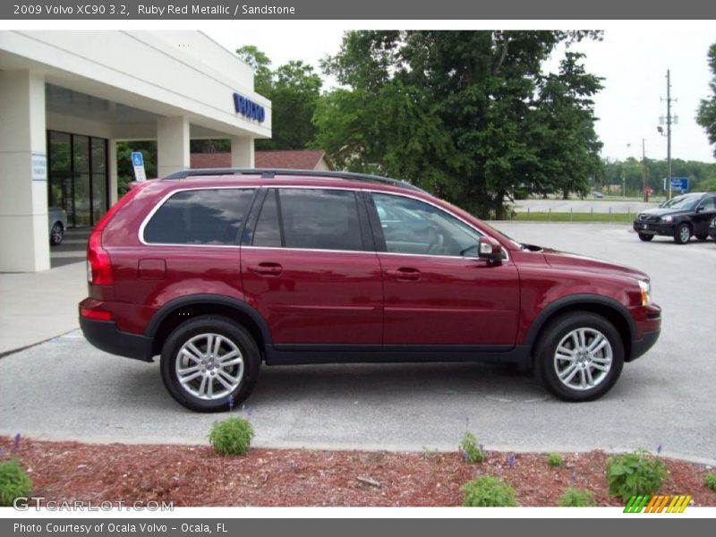 Ruby Red Metallic / Sandstone 2009 Volvo XC90 3.2