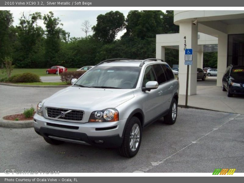 Silver Metallic / Soft Beige 2010 Volvo XC90 3.2