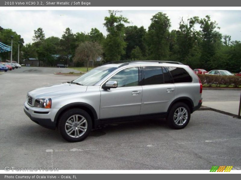 Silver Metallic / Soft Beige 2010 Volvo XC90 3.2