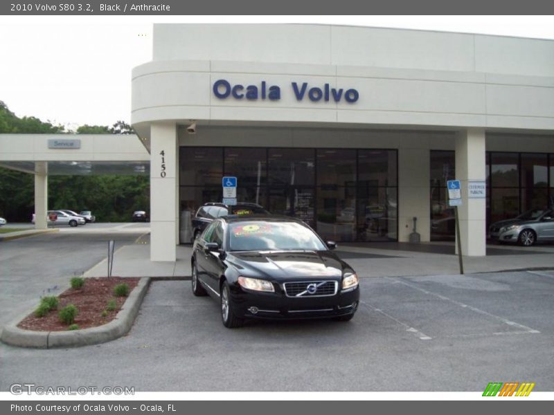 Black / Anthracite 2010 Volvo S80 3.2