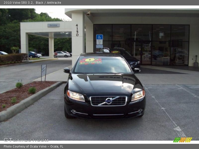 Black / Anthracite 2010 Volvo S80 3.2