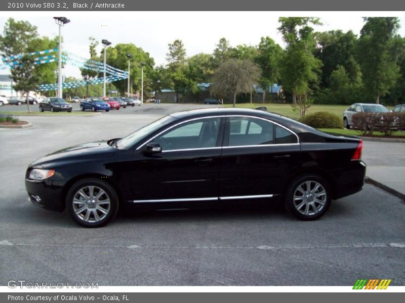 Black / Anthracite 2010 Volvo S80 3.2