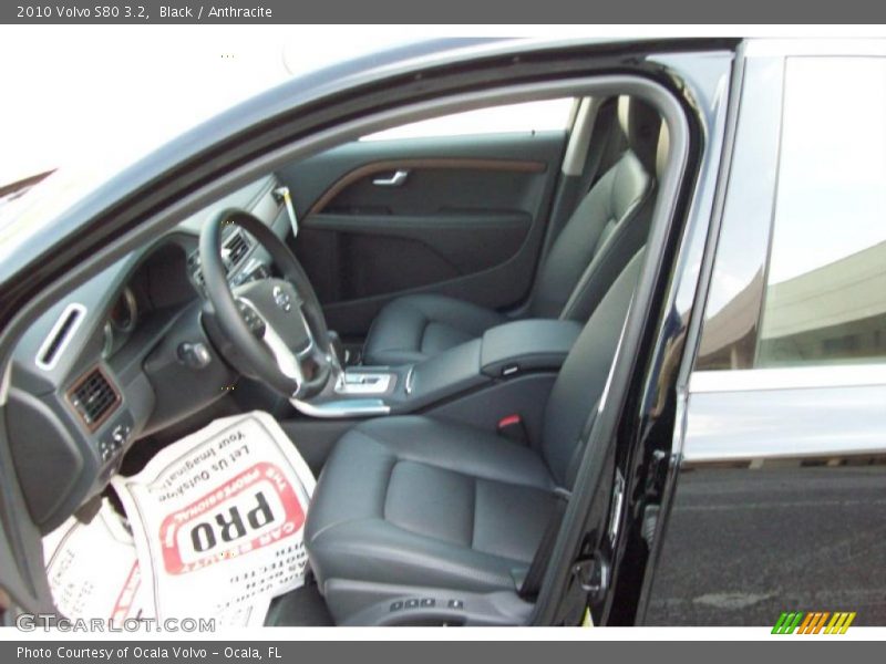 Black / Anthracite 2010 Volvo S80 3.2