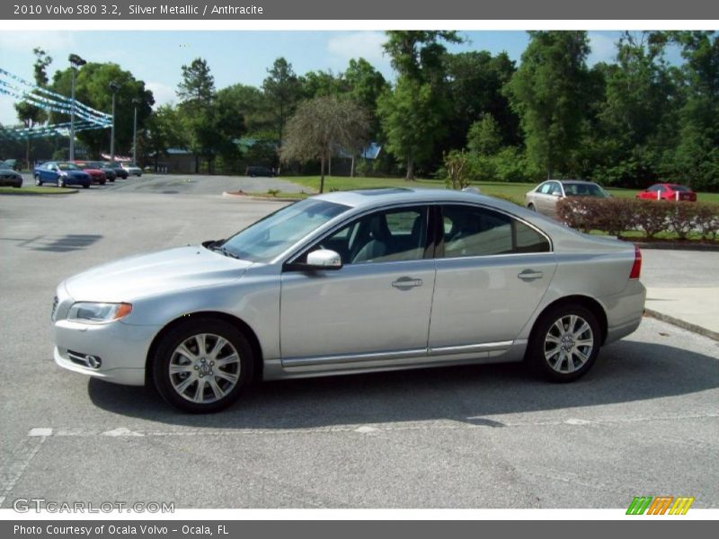 Silver Metallic / Anthracite 2010 Volvo S80 3.2