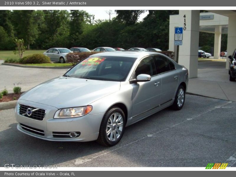 Silver Metallic / Anthracite 2010 Volvo S80 3.2