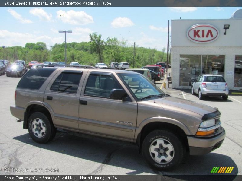 Sandalwood Metallic / Taupe 2004 Chevrolet Blazer LS 4x4