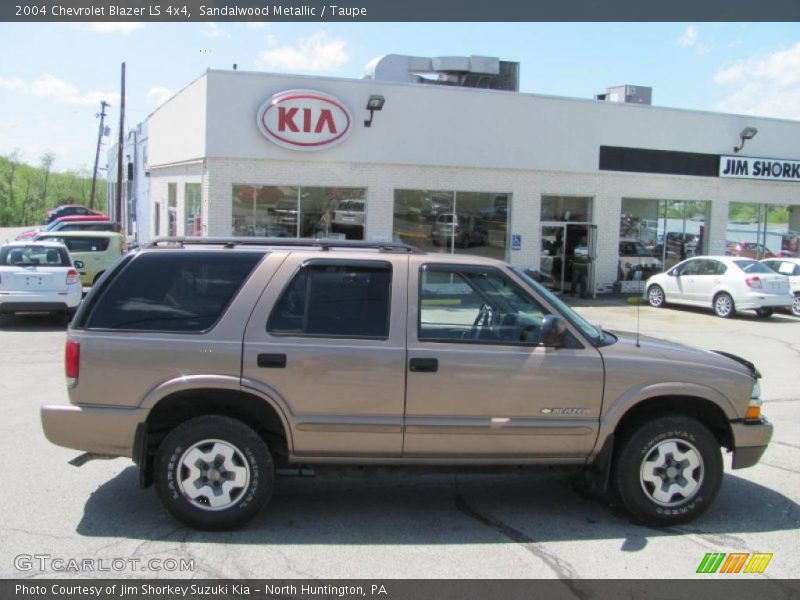 Sandalwood Metallic / Taupe 2004 Chevrolet Blazer LS 4x4