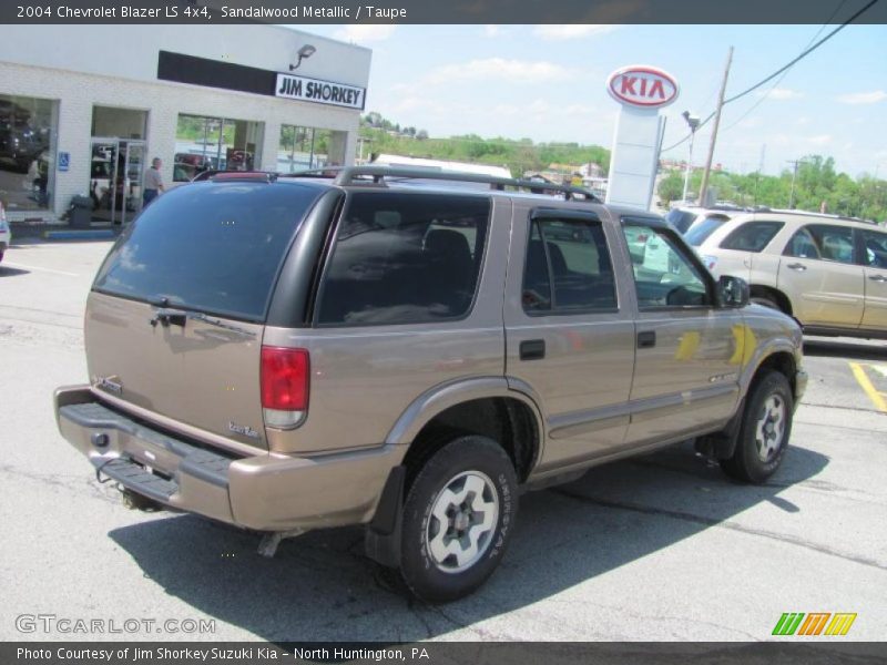 Sandalwood Metallic / Taupe 2004 Chevrolet Blazer LS 4x4