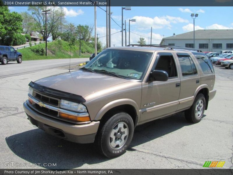 Sandalwood Metallic / Taupe 2004 Chevrolet Blazer LS 4x4