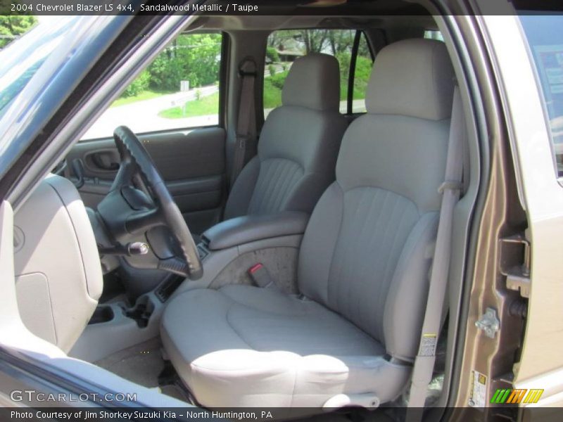 Sandalwood Metallic / Taupe 2004 Chevrolet Blazer LS 4x4