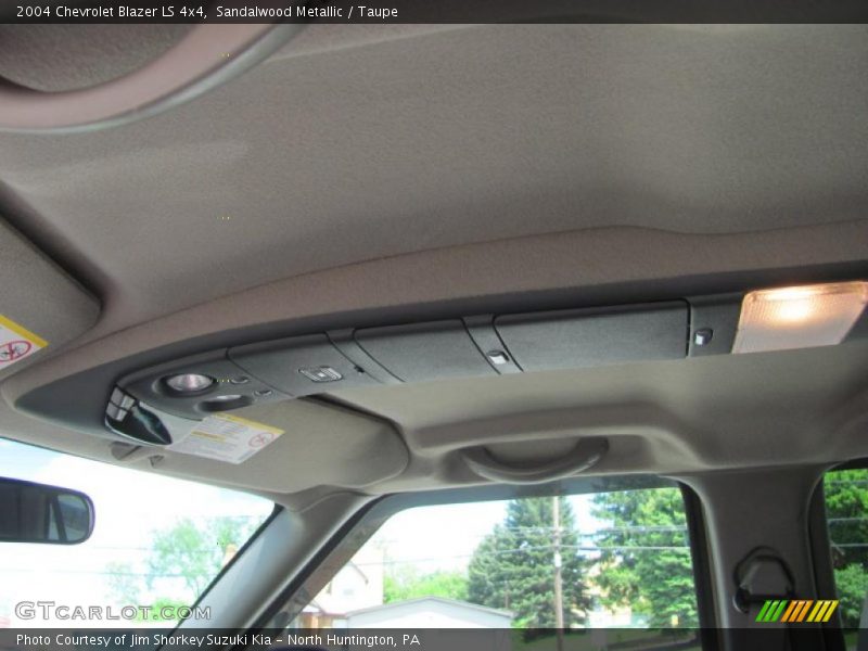 Sandalwood Metallic / Taupe 2004 Chevrolet Blazer LS 4x4