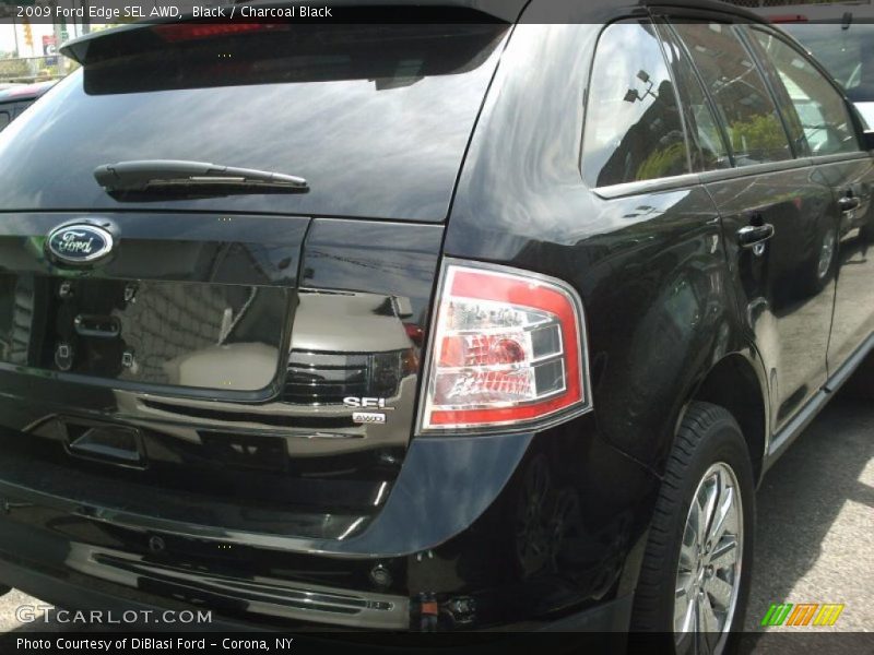 Black / Charcoal Black 2009 Ford Edge SEL AWD
