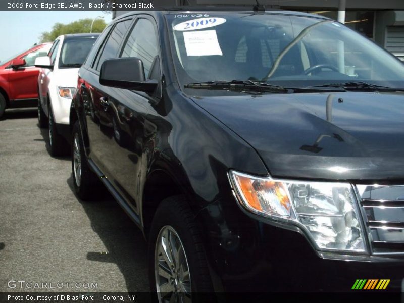 Black / Charcoal Black 2009 Ford Edge SEL AWD