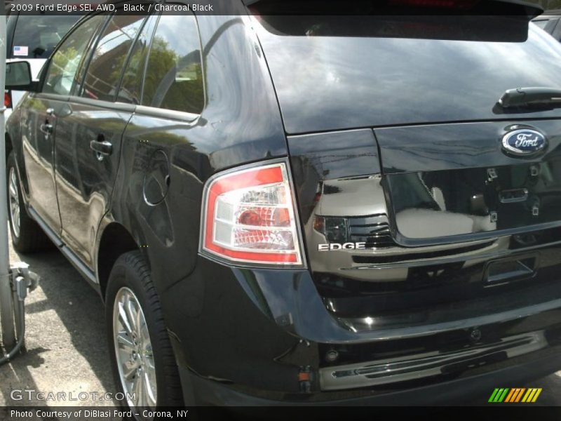 Black / Charcoal Black 2009 Ford Edge SEL AWD
