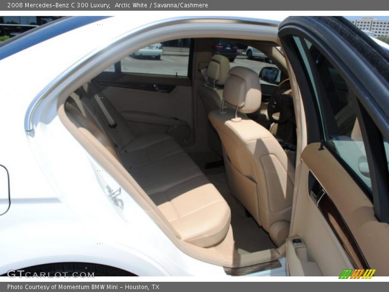 Arctic White / Savanna/Cashmere 2008 Mercedes-Benz C 300 Luxury