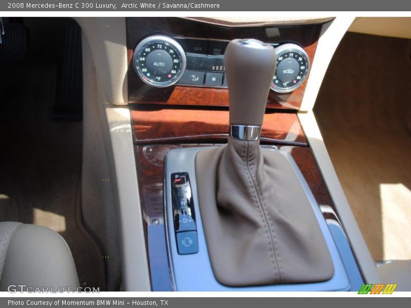 Arctic White / Savanna/Cashmere 2008 Mercedes-Benz C 300 Luxury
