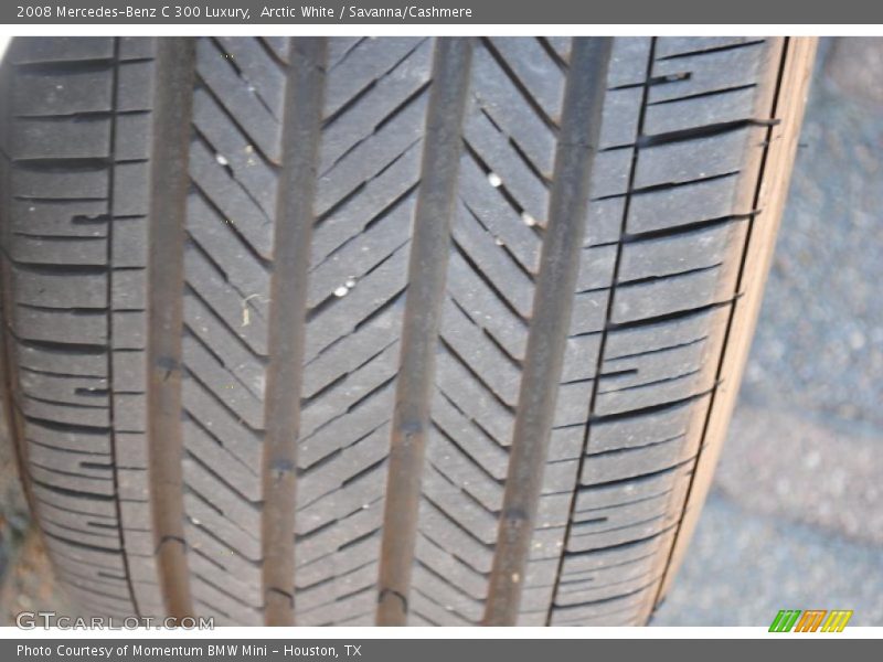 Arctic White / Savanna/Cashmere 2008 Mercedes-Benz C 300 Luxury
