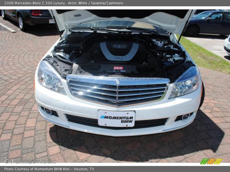 Arctic White / Savanna/Cashmere 2008 Mercedes-Benz C 300 Luxury