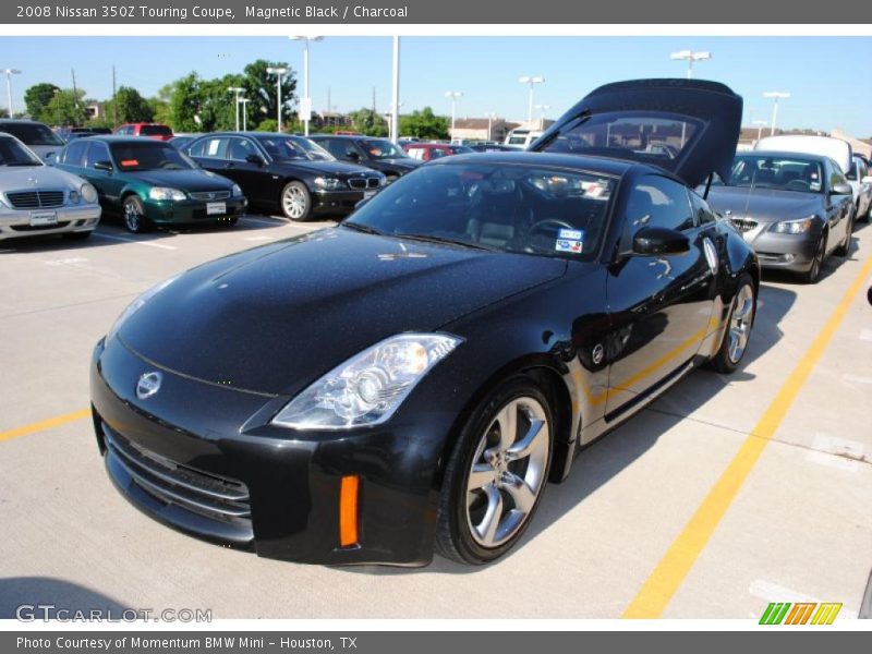 Magnetic Black / Charcoal 2008 Nissan 350Z Touring Coupe