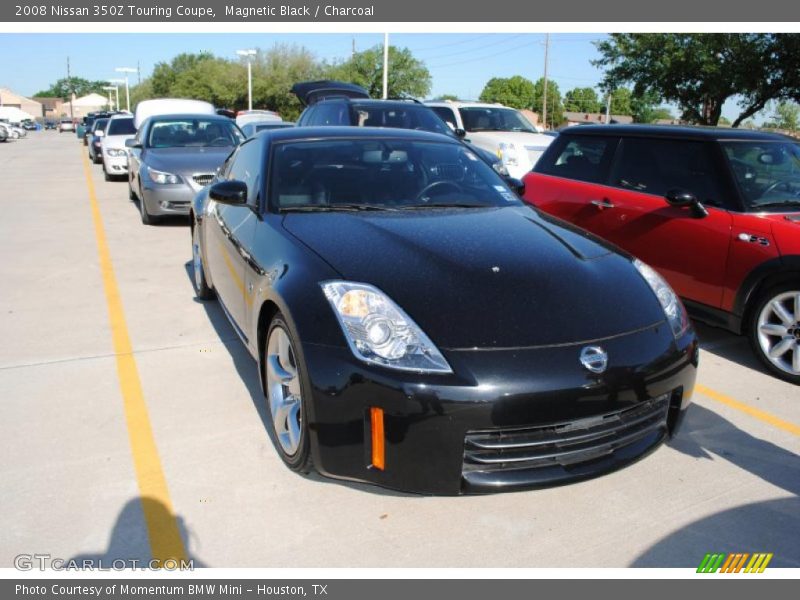 Magnetic Black / Charcoal 2008 Nissan 350Z Touring Coupe