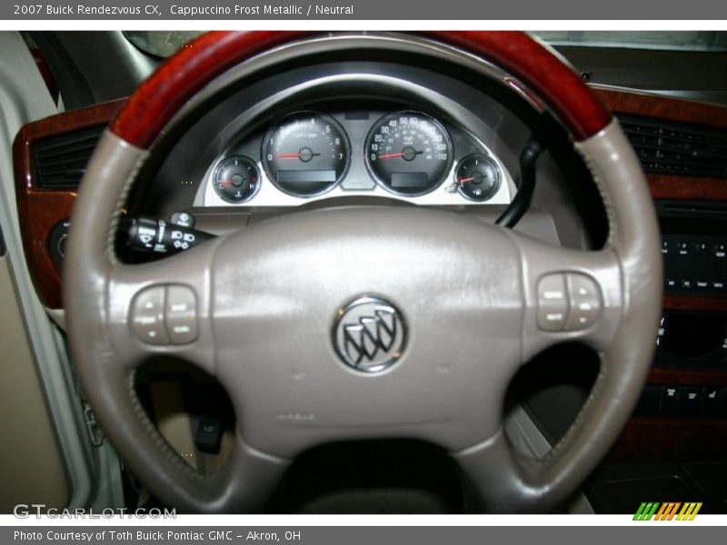Cappuccino Frost Metallic / Neutral 2007 Buick Rendezvous CX