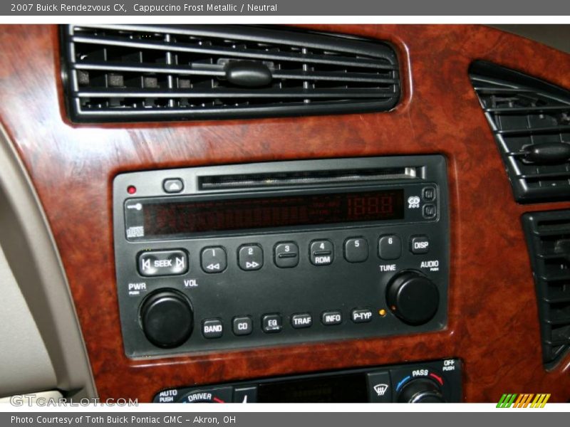 Cappuccino Frost Metallic / Neutral 2007 Buick Rendezvous CX